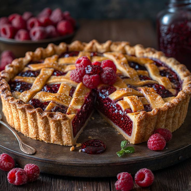 Torta Frutas Vermelhas